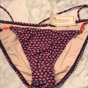 Never been worn heart design Shoshanna bikini.